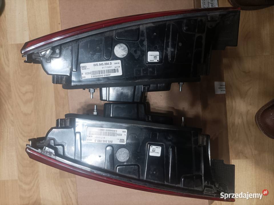 Audi S3 A3 8V sedan lampy tylne led Łódź sprzedam