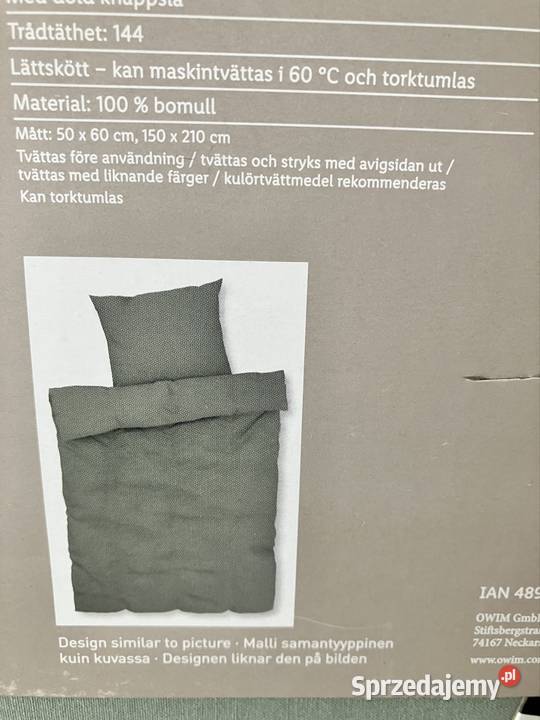 Pościel 1osobowa Livarno Home Renforc 150210