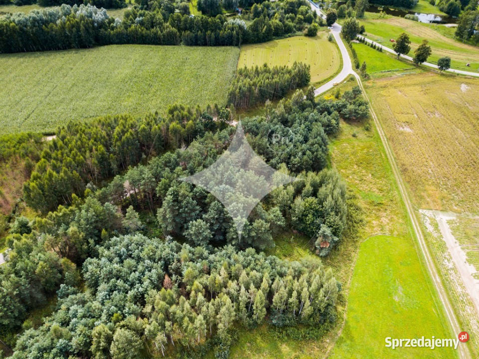 działka pod turystykę jeziorem 65m warmińsko-mazurskie Makosieje