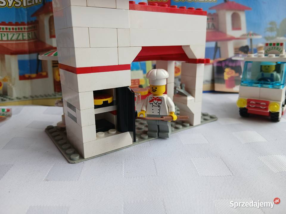 6350 LEGO Zestaw Kompletny Instrukcja Pizzeria U Klocki śląskie Bielsko-Biała