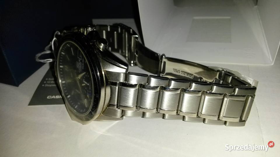 Zegarek męski solarny Casio Edifice chronograf Jaworzno