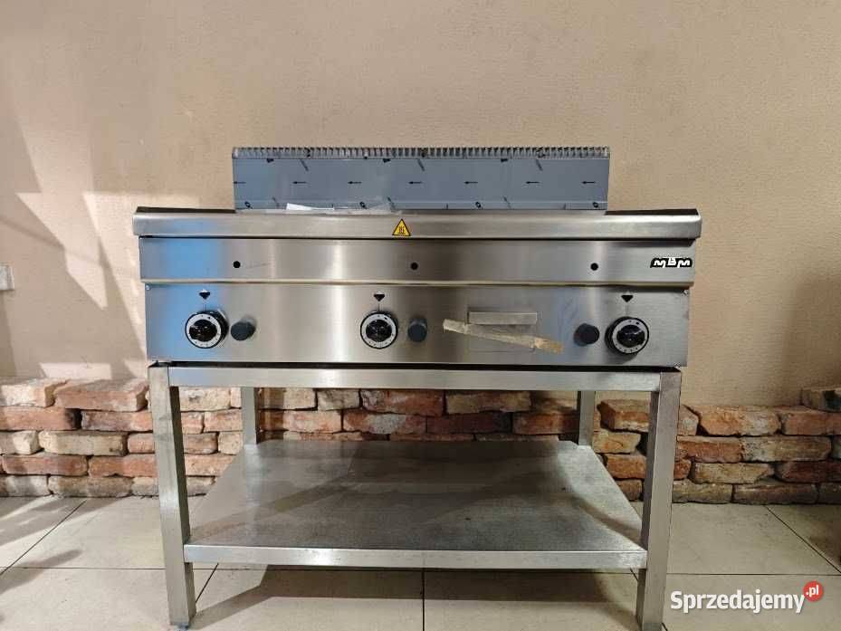 Grill gazowy MBM 100 płyta gładka chromowana Gastronomia Góra sprzedam