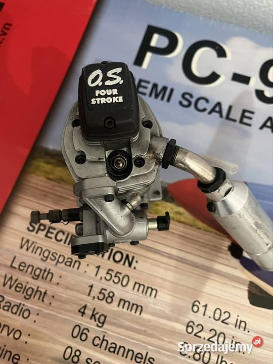 Samolot RC Pilatus PC9 nowy z silnikiem świętokrzyskie Kielce