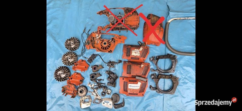 Pila spalinowa Husqvarna 357 XP części oryginał sprzedam