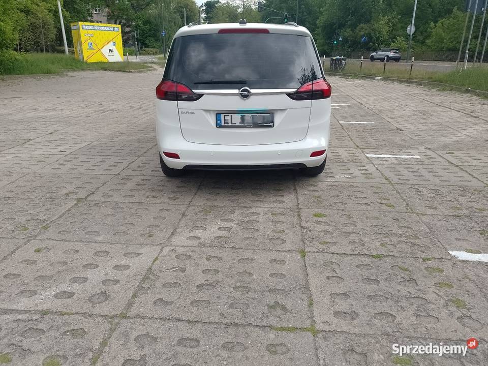 Opel Zafira C 2017 16 CDTI światła do jazdy dziennej Łódź