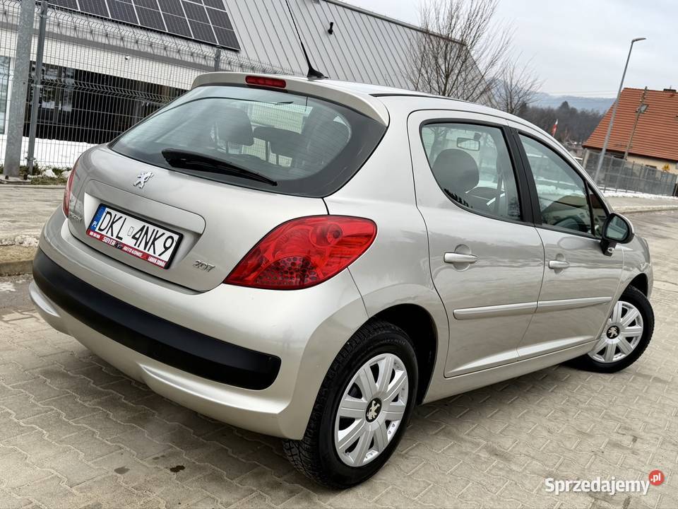Peugeot 207 14 benzyna 2009 116 Zadbany Ideał serwisowany w ASO dolnośląskie Kłodzko