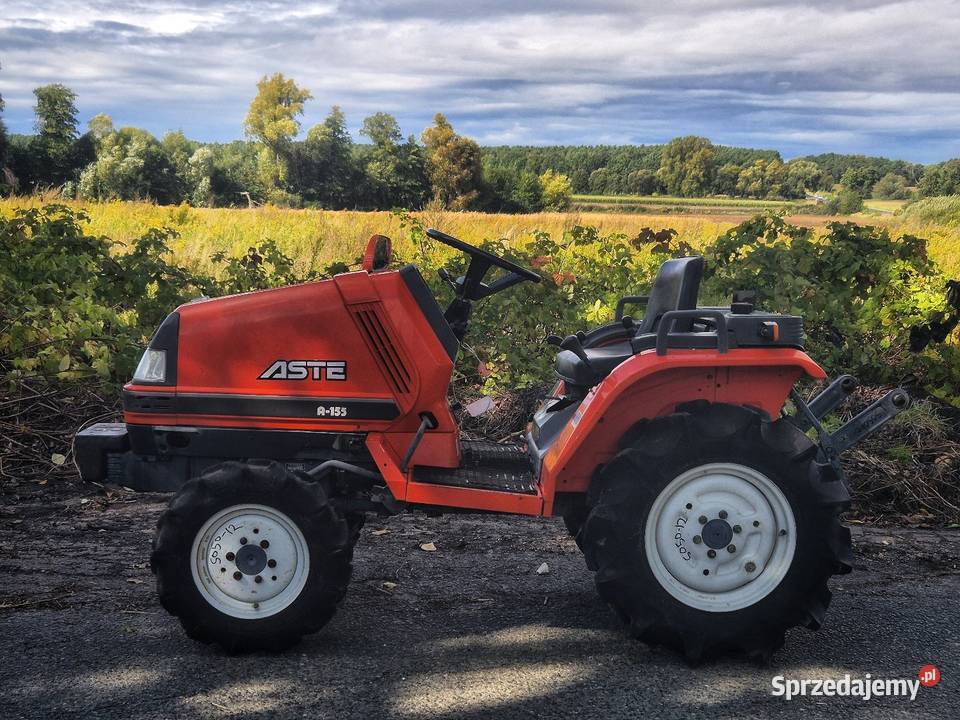Traktorek traktor KUBOTA ASTE A155D 15 44 Małuszyn