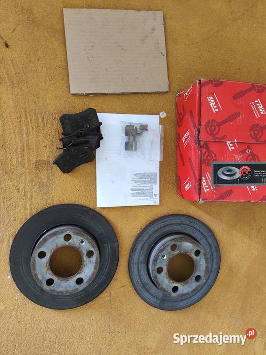 TRW 2X TARCZE KLOCKI AUDI A1 A2 A3 SKODA FABIA Piaseczno sprzedam