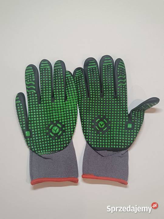 Rękawice robocze nitrylowe nakrapiane Verken Radom