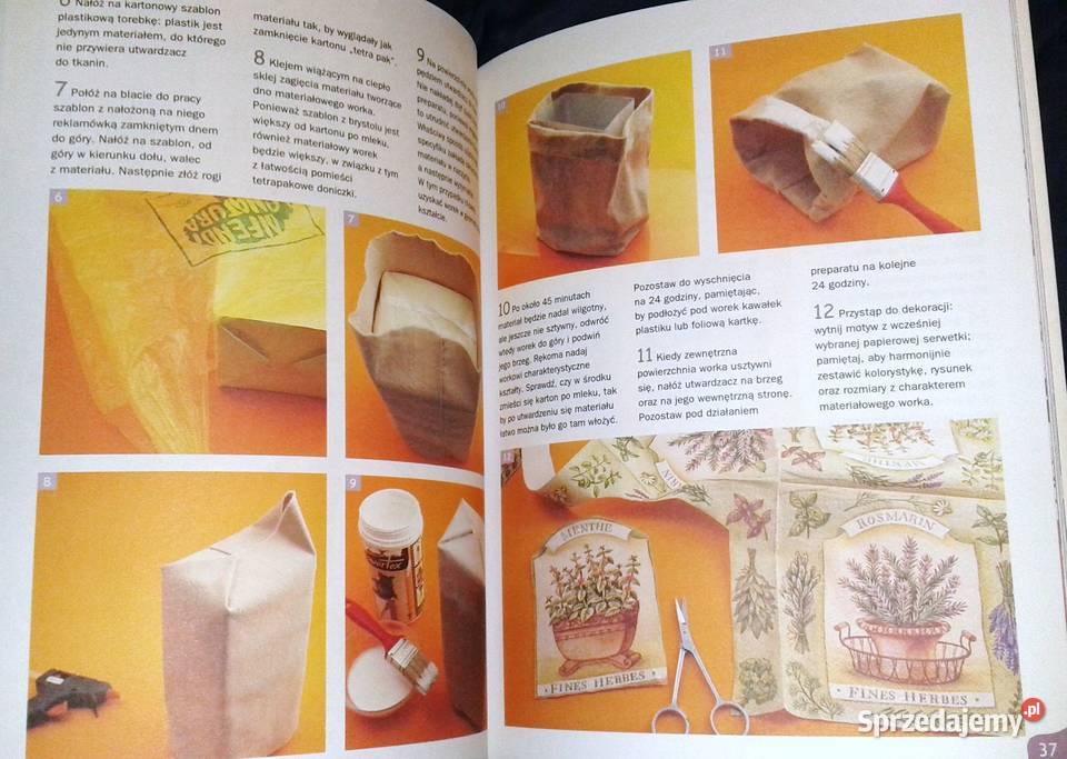 Decoupage w stylu prowansalskim Marisa Lupato lubelskie Chełm