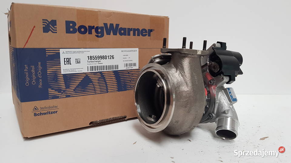 Turbosprężarka BorgWarner KKK 18559980126 Siedlce