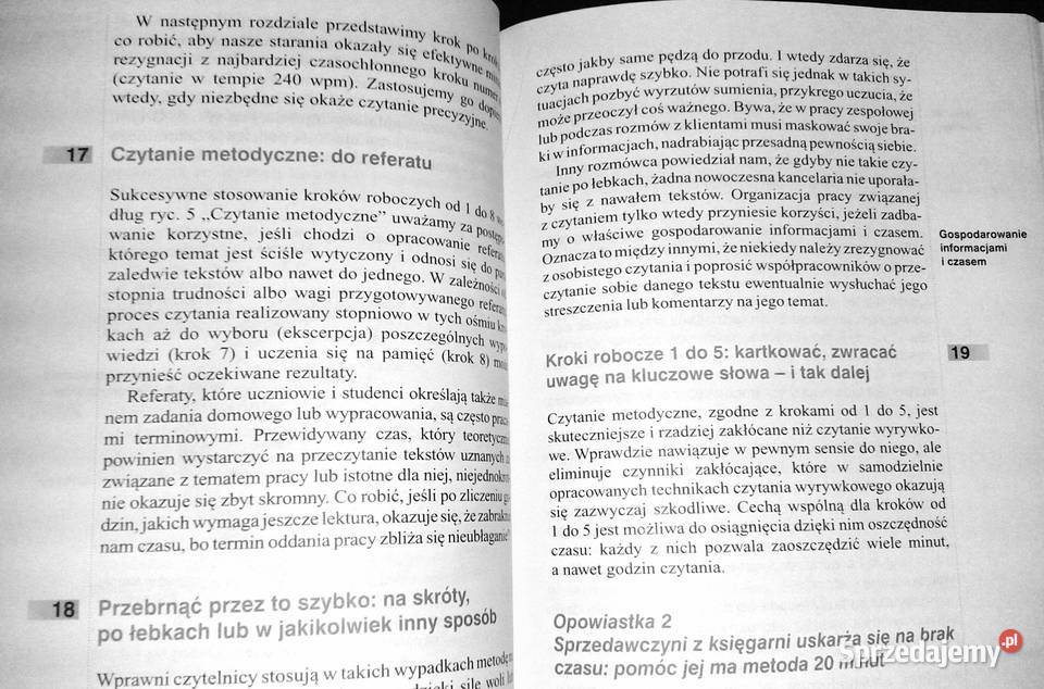 Techniki szybkiego czytania Rotraut Michelmann Chełm