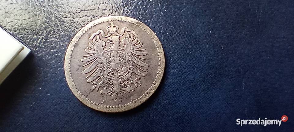 Stare monety 50 fenig 1876 A Niemcy srebro Lesko