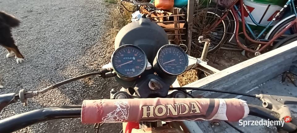 Honda mtx 80 uszkodzony