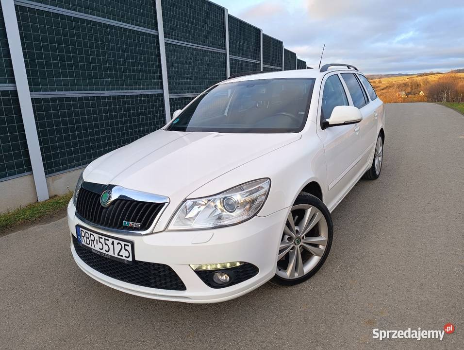 Skoda Octavia 2 RS CR 2010r Bezwypadkowy Serwis 219600km Brzozów