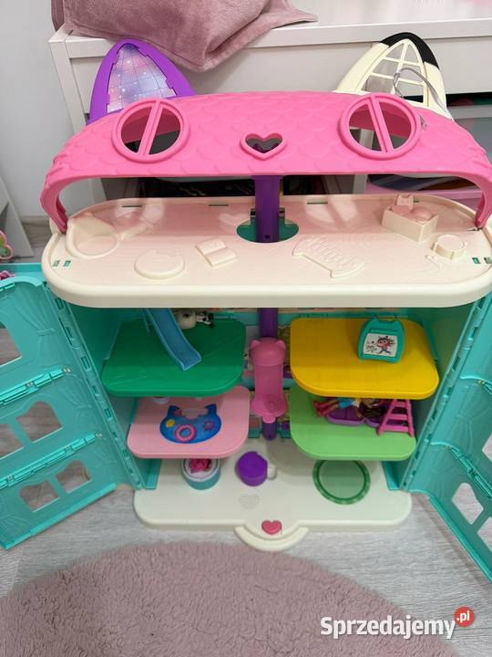 Koci domek gabi z akcesoriami sprzedam