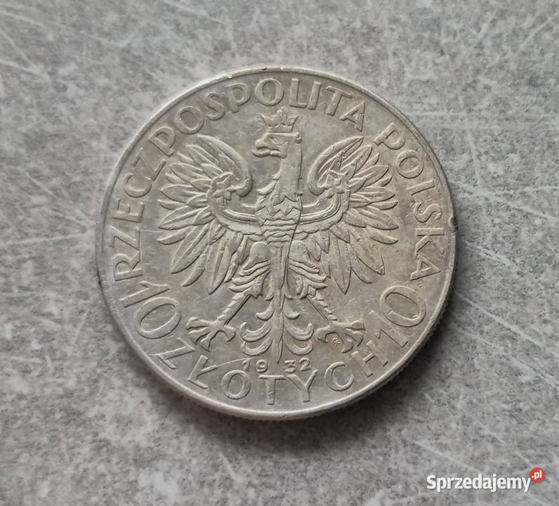 95 POLSKA II RP srebro 10 Złotych 1932 r MW Wola Kruszyńska sprzedam