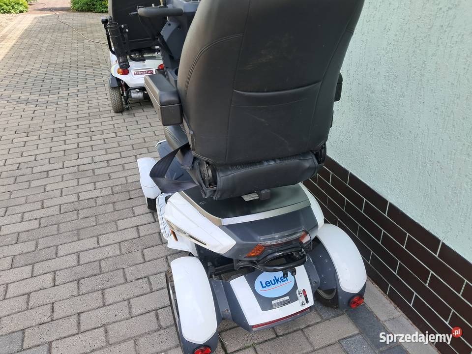 Wózek inwalidzki nowe baterie Zdrowie i Uroda Milicz