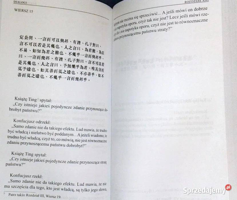 Konfucjusz Dialogi Lun Yu lubelskie Chełm