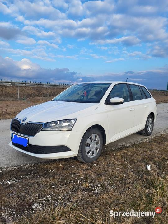 Skoda Fabia 10 Kombi 2018 biały Jędrzejów