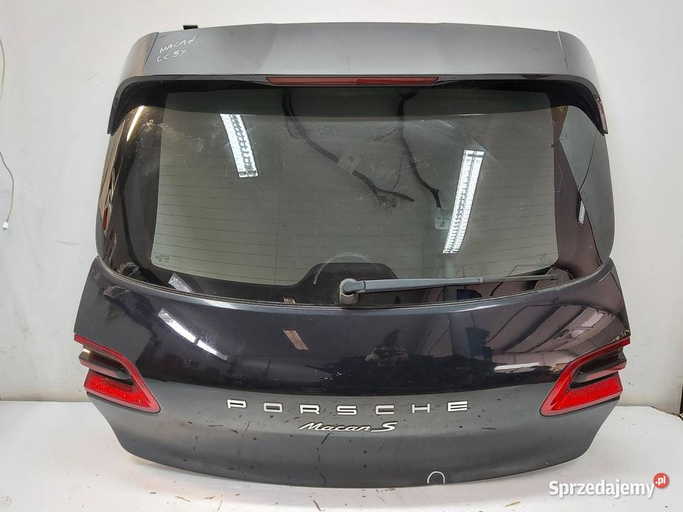 PORSCHE MACAN S 95B Klapa pokrywa bagażnika LC9X dolnośląskie