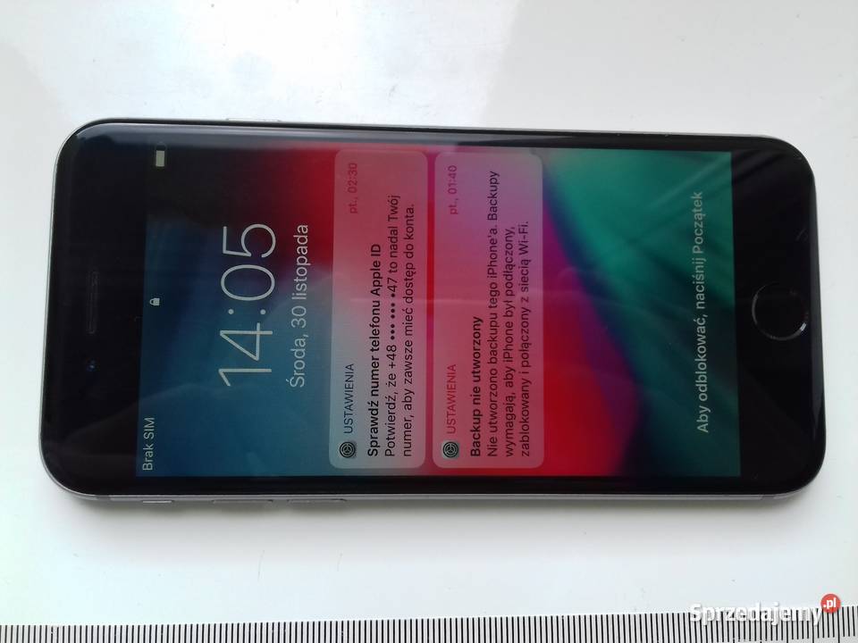 Apple iPhone A1586 iPhone 6 bez akcesorii ekran Bydgoszcz