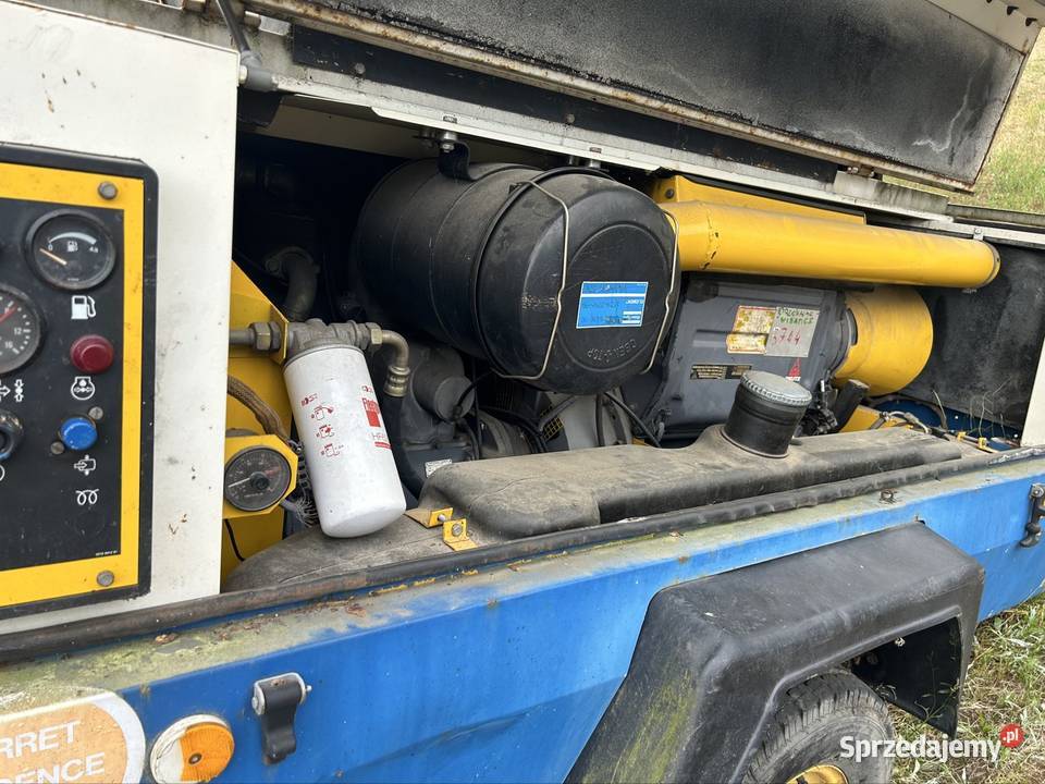 Sprężarka mobilna atlas copco