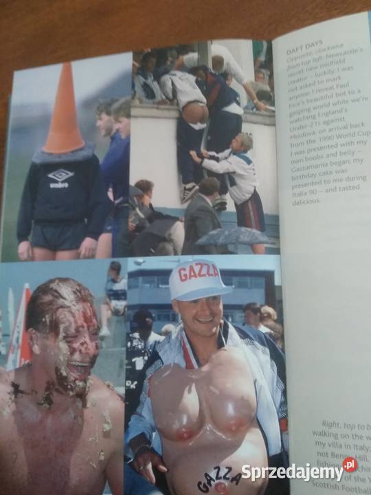 Paul Gascoigne Gazza My Story książka twarda z obwolutą Kwidzyn