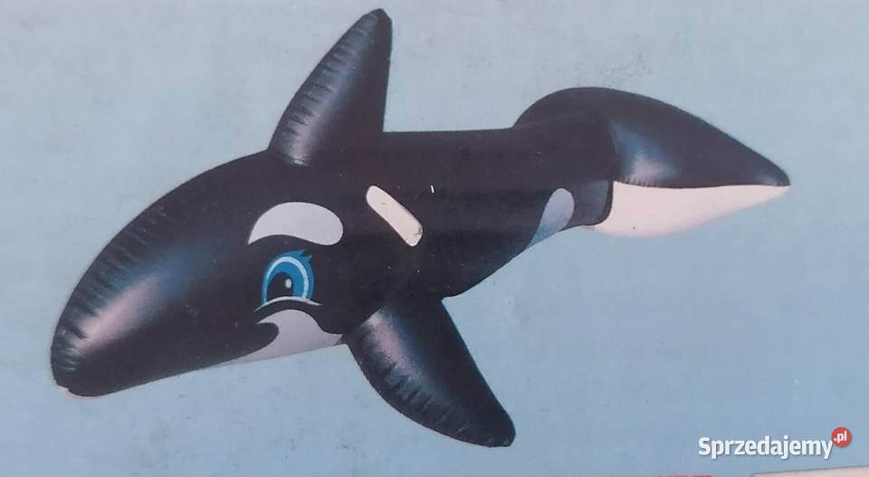 Duży wieloryb do pływania Orka z uchwytami Warszawa