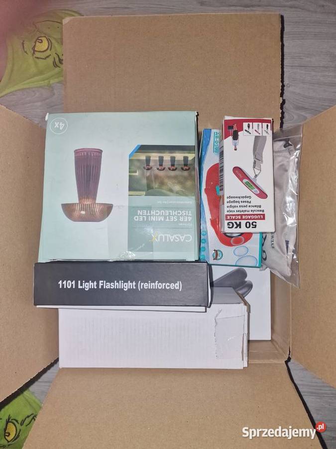 Karton z nowymi rzeczami Bydgoszcz