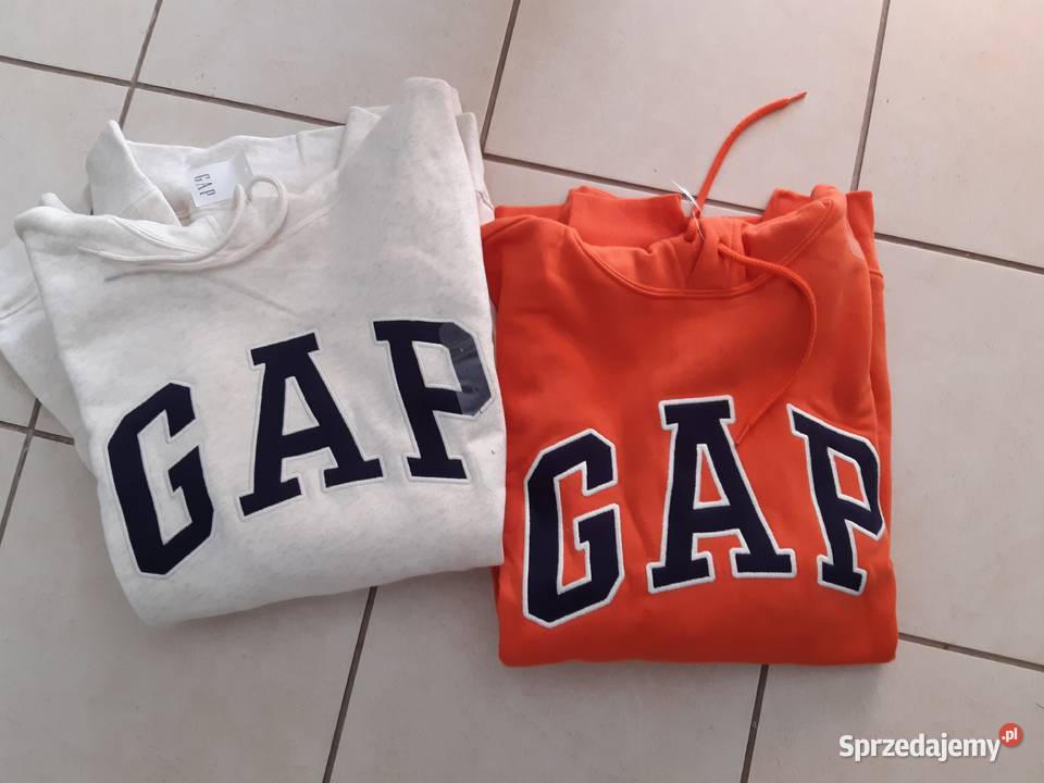 Gap bluza oryginalna czerwona kremowa czarna z Marki