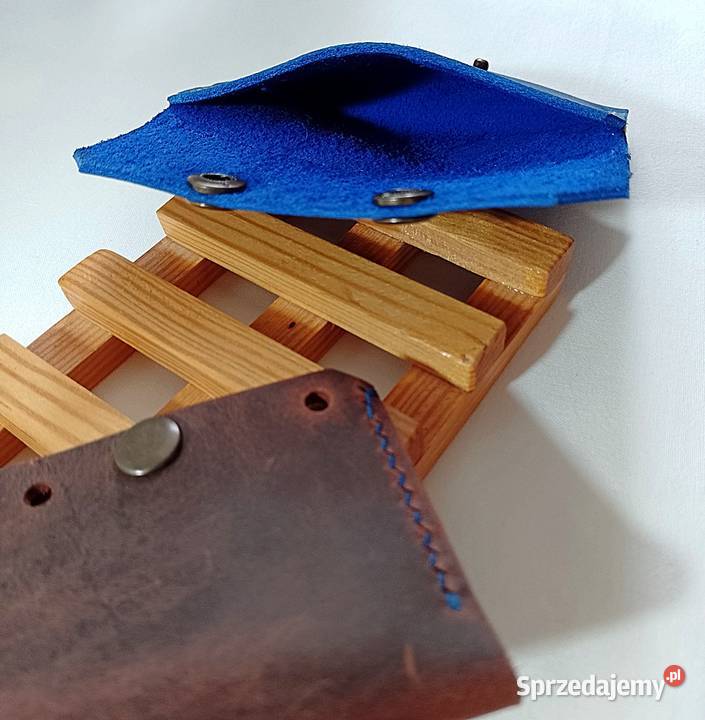 Skórzane etui na klucze ze skóry Kielce