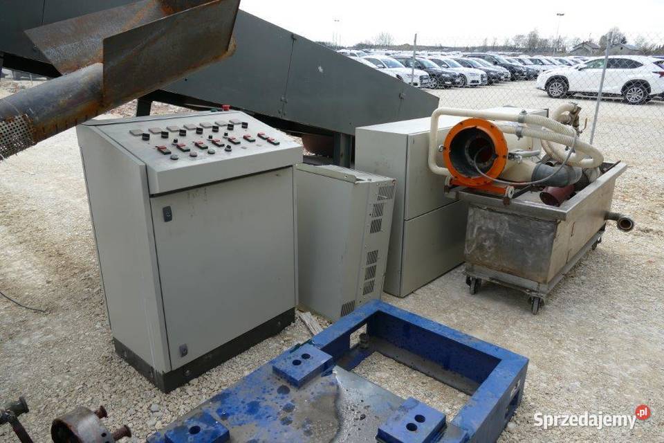 Linia do granulatu z tworzyw sztucznych MERCATOR Produkcja Stary Sącz