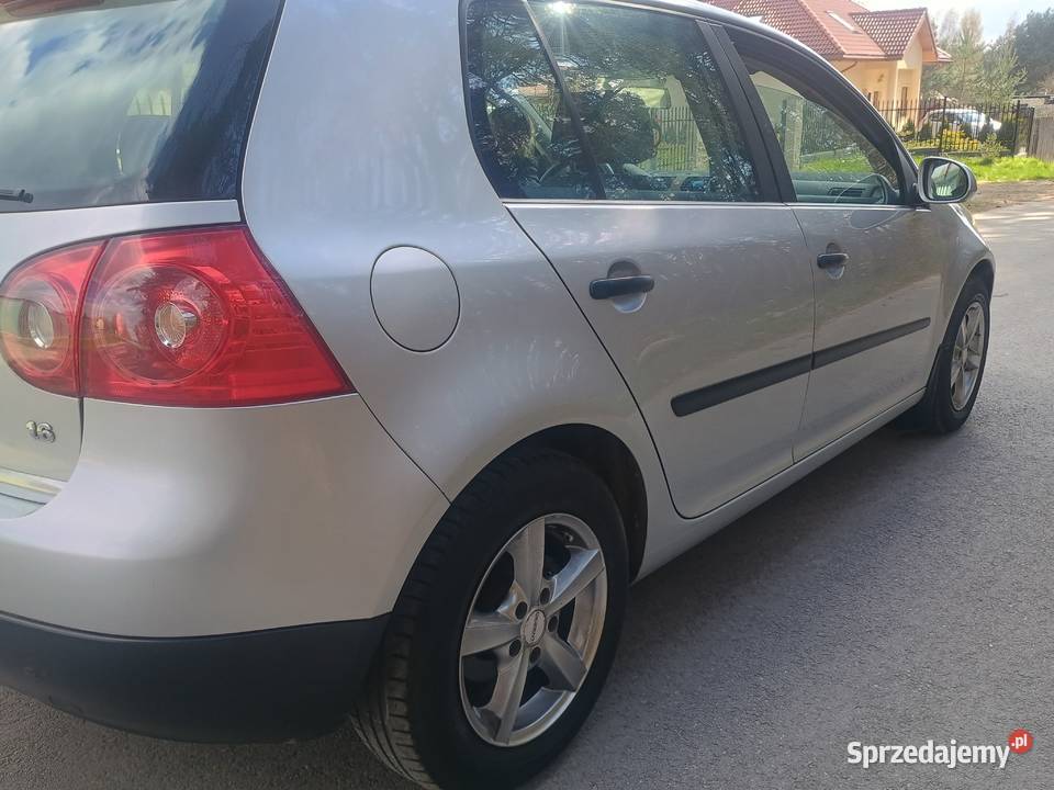 VW Golf V 16BGS 164 przebiegu ładny zadbany