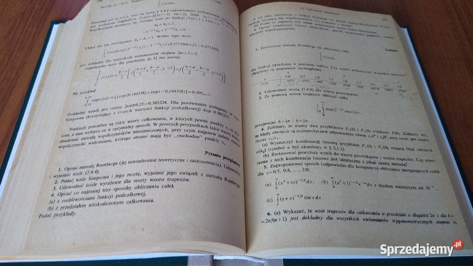 Metody numeryczne ke Bjrck Germund Dahlquist ISBN 8301042761