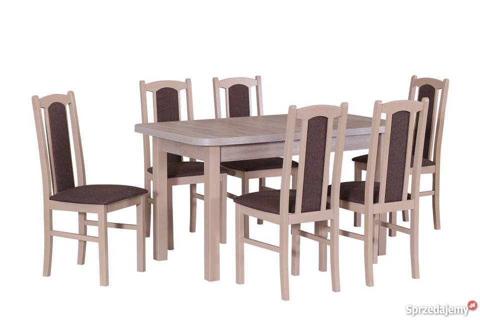 Stół Wenus 2 + 6 krzeseł Bos 7