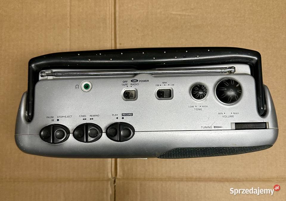 Radiomagnetofon PHILIPS na kasety kaseta Płyty i kasety Kraków