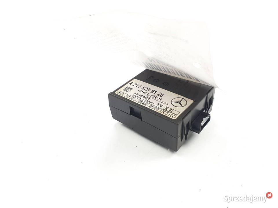 STEROWNIK MERCEDES W 220 LIFT A2118209126 osobowe kujawsko-pomorskie Lipno