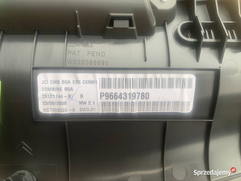 9664319780 Licznik zegary Citroen c4 I 1 lift Szczecin