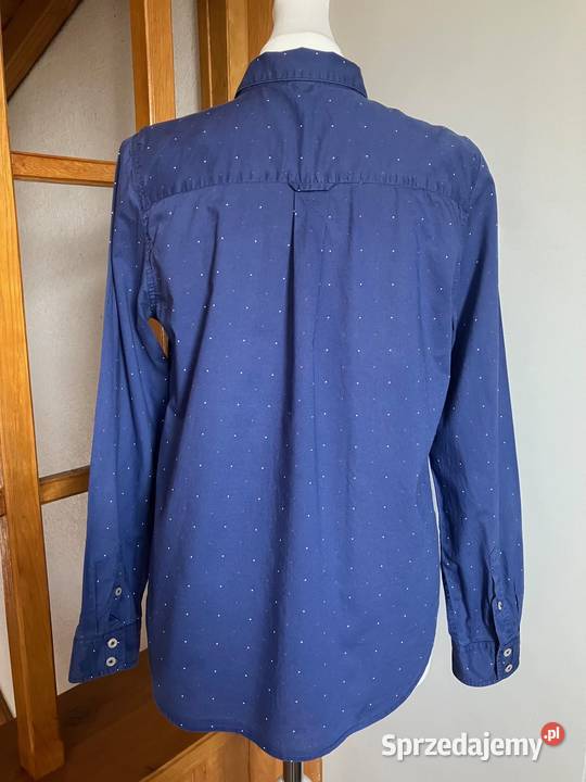 Granatowa damska koszula bawełna US Polo Assn Rozmiar 38(M) Nisko