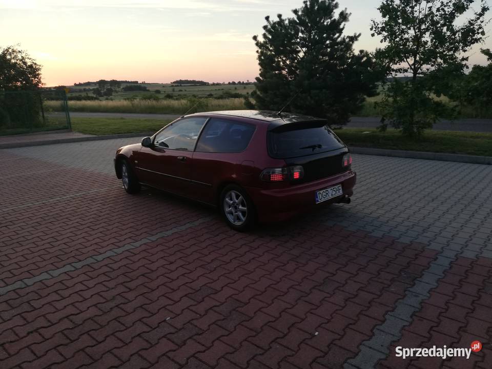 Honda Civic 1994r 188 14 D14A7 90 Tuning Gaz manualna Zbaków Górny