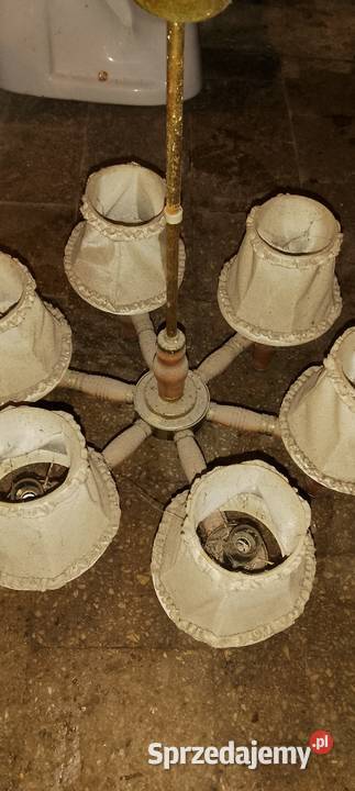 Stary żyrandol Augustów