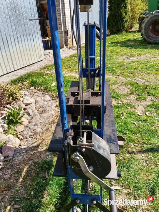 Prasa hydrauliczna pneumatyczna 40 ton Sahryń