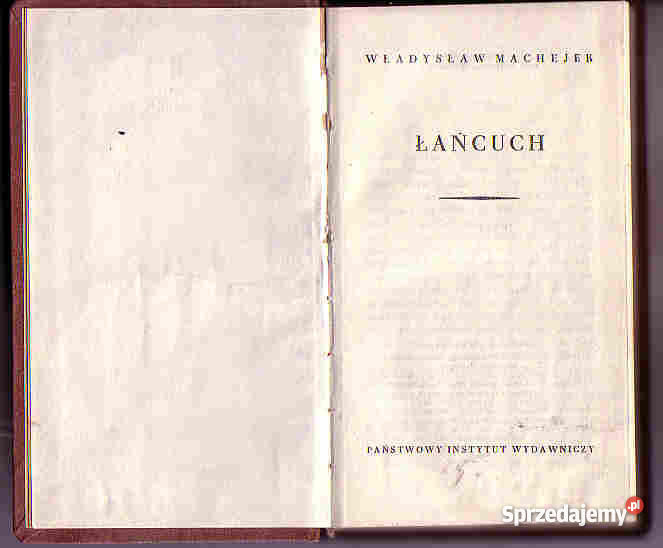 3748 ŁAŃCUCH WŁADYSŁAW MACHEJEK Czyrna