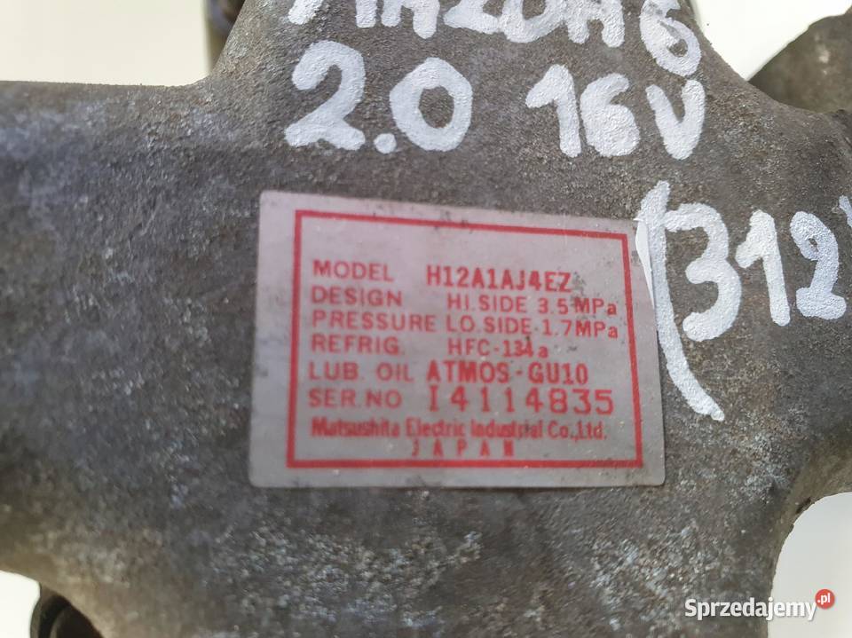 SPRĘŻARKA KLIMATYZACJI Mazda 5 18 16V pompa