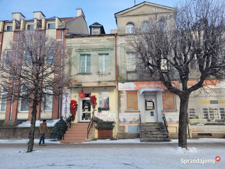 Kamienica w centrum Kutna Placu Wolności Kutno