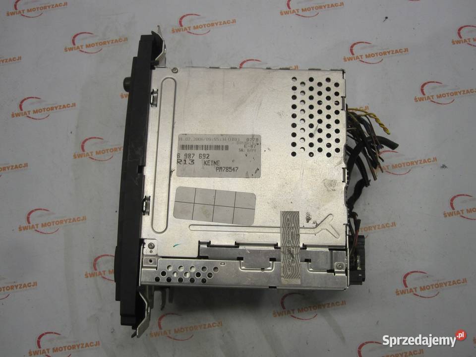 BMW E87 E81 SPORT 06r radio CD czytnik DVD Sprzęt audio fabryczny Kielce