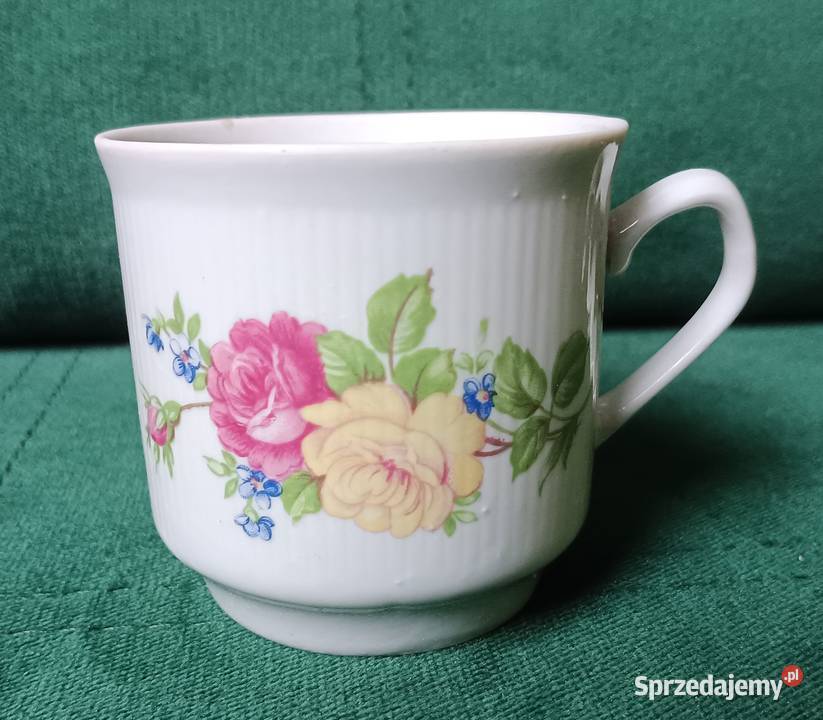 Filiżanka Chodzież Retro PRL Porcelana i szkło Zbylitowska Góra
