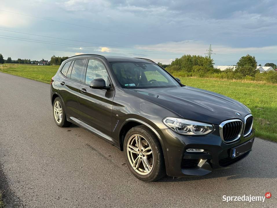 BMW X3 xDrive20d M sport 20 Diesel 190 pierwszy czujnik deszczu Sokołów Małopolski