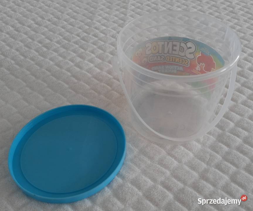 Pojemnik 1L wiaderko na drobne zabawki 142x125